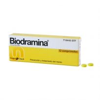 BIODRAMINA 50 MG 12...